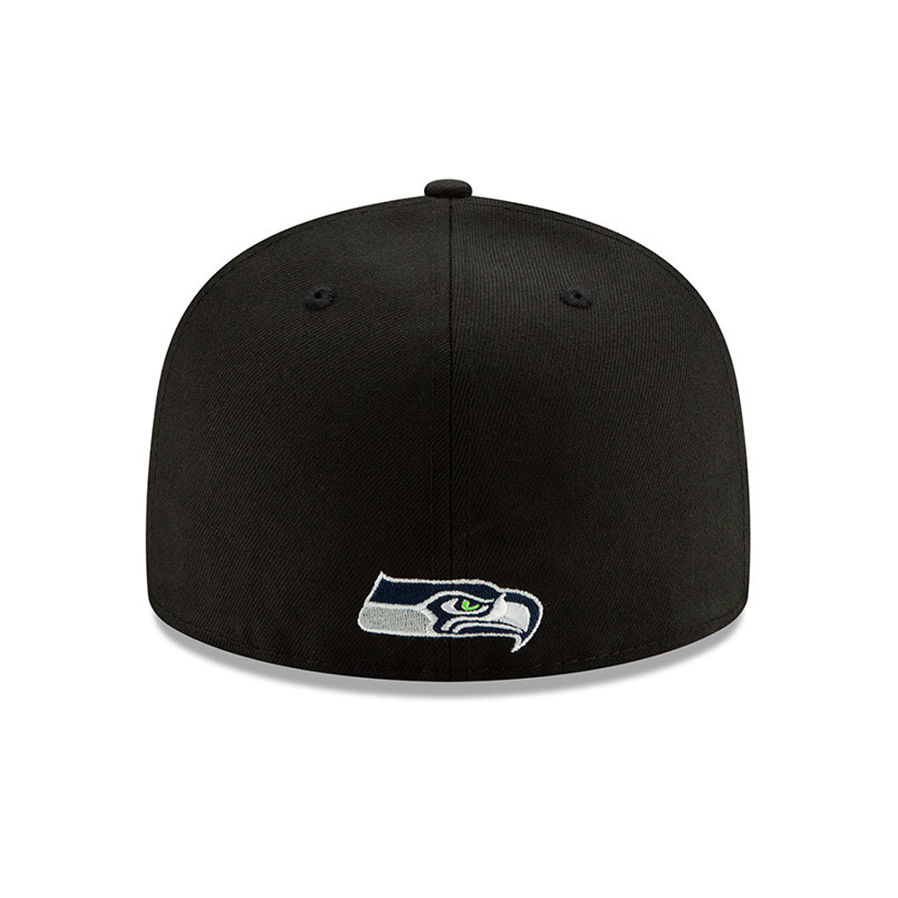 Seattle Seahawks Elements 2.0 Black 59FIFTY Cap