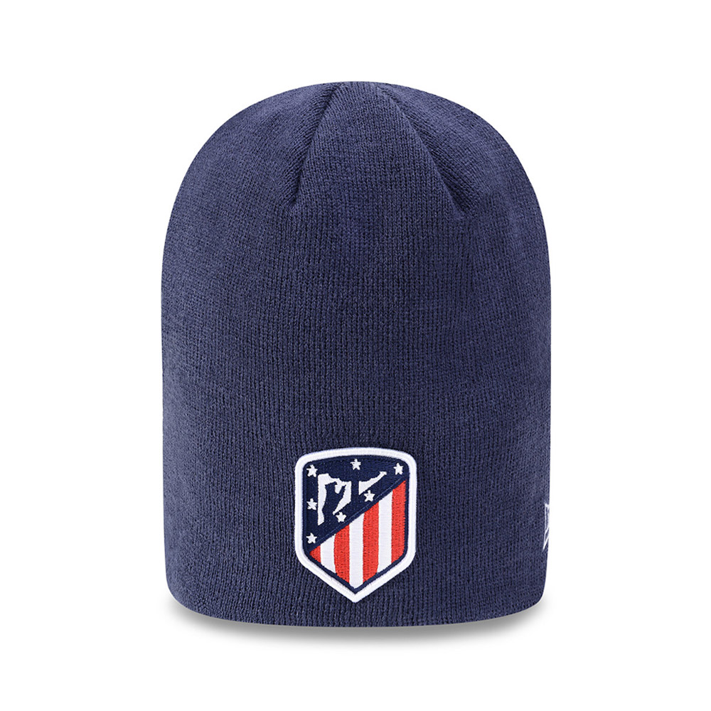 Atletico Madrid Blue Skull Beanie Hat