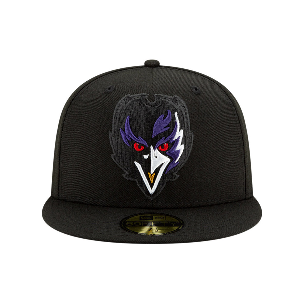 Baltimore Ravens Elements 2.0 Black 59FIFTY Cap