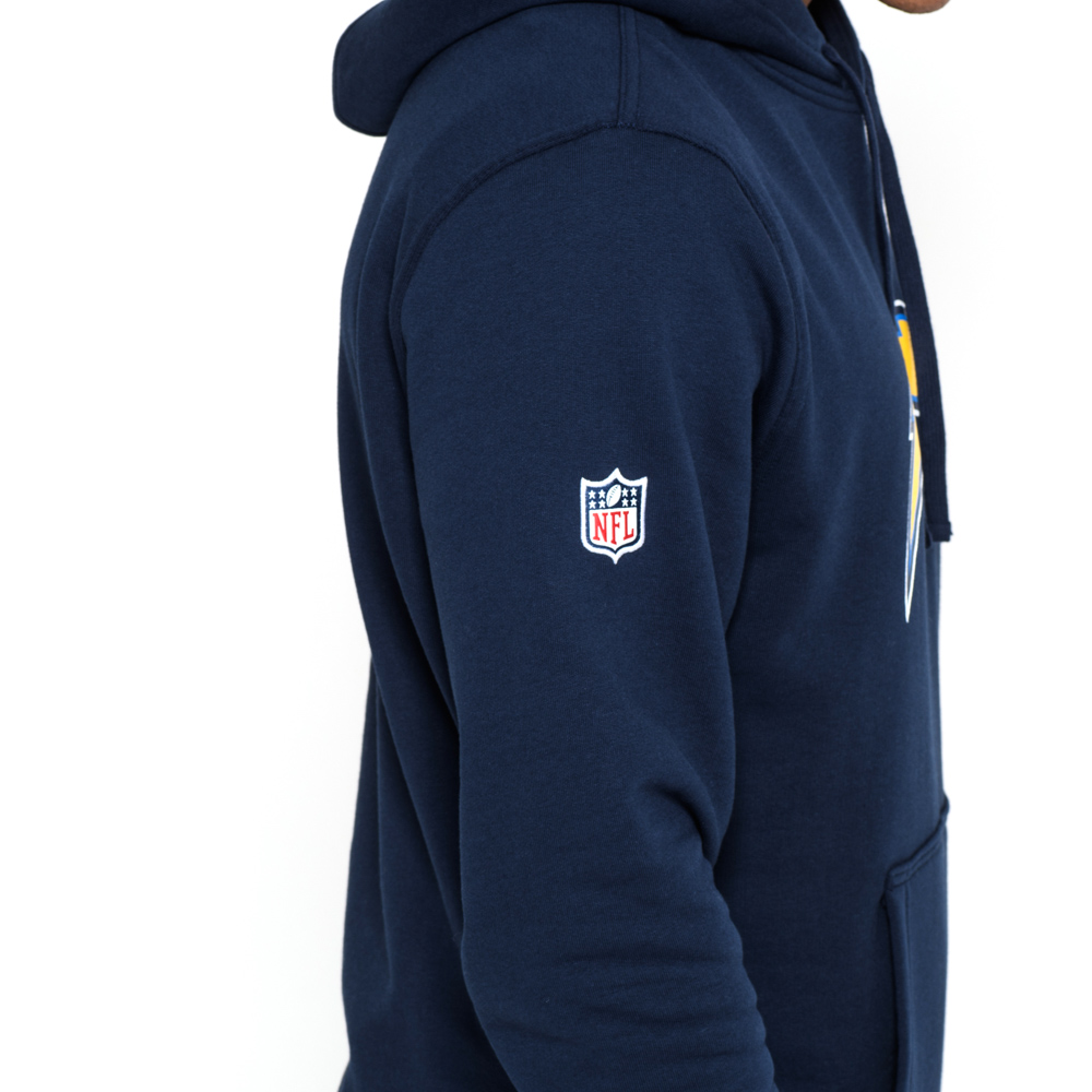 Los Angeles Chargers Team Logo Navy Pullover Hoodie