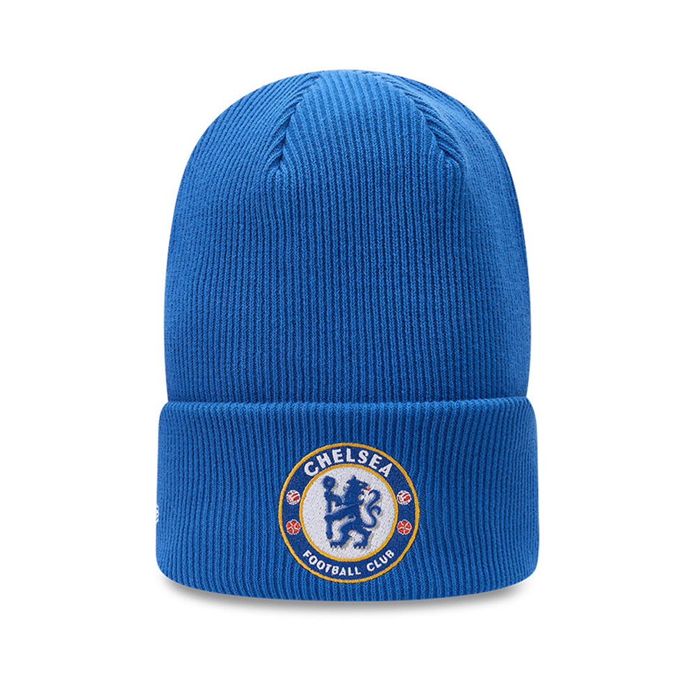 Chelsea FC Wordmark Blue Beanie Hat