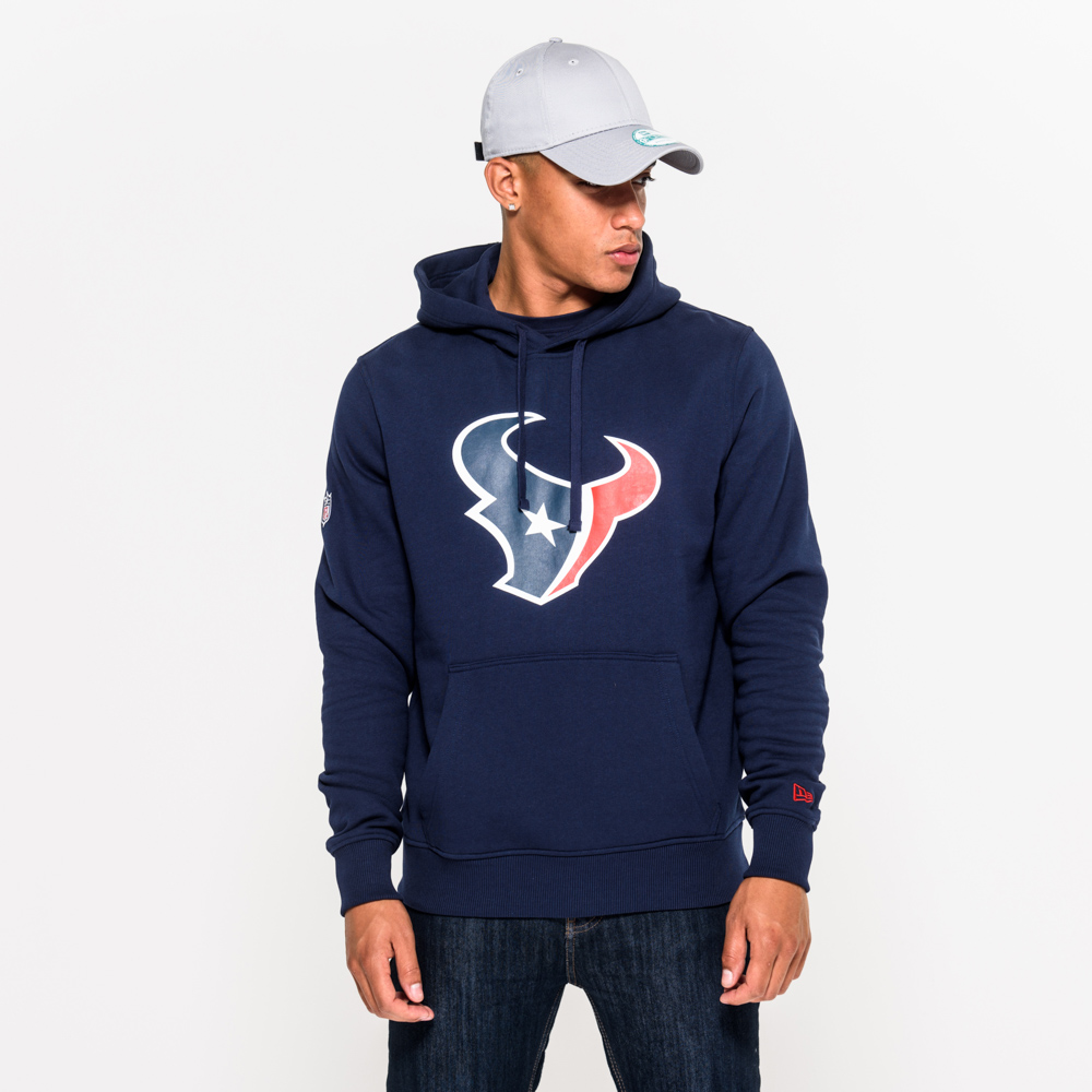Houston Texans Team Logo Navy Hoodie