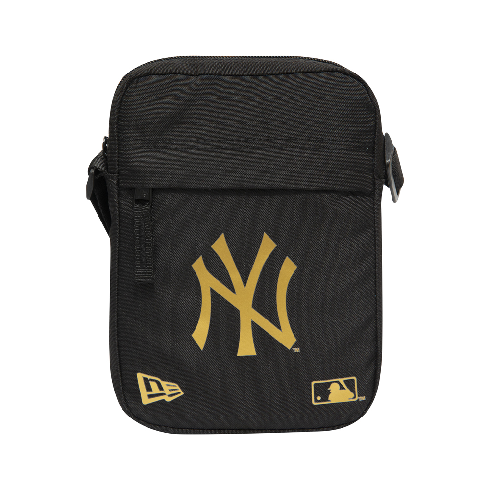 New York Yankees Black Side Bag