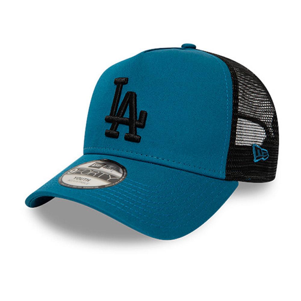 Los Angeles Dodgers League Essential Kids Blue A-Frame Trucker
