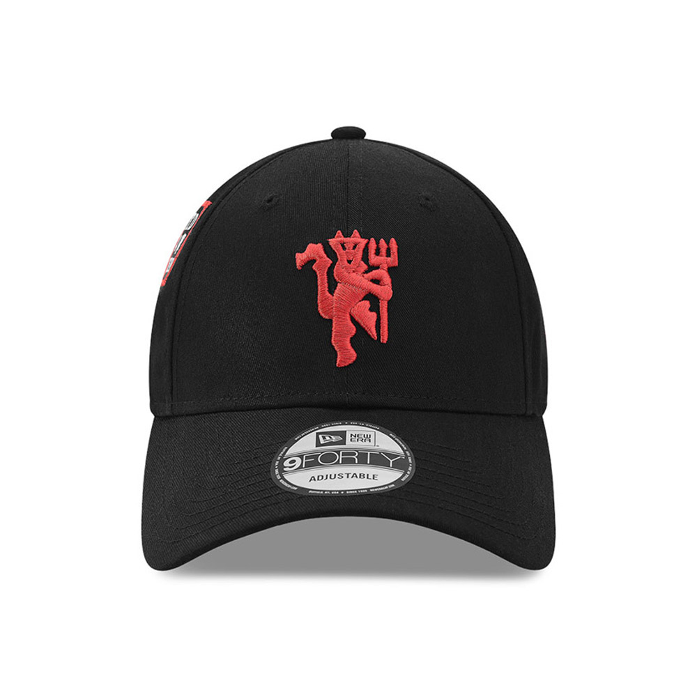 Manchester United Side Patch Black 9FORTY Cap
