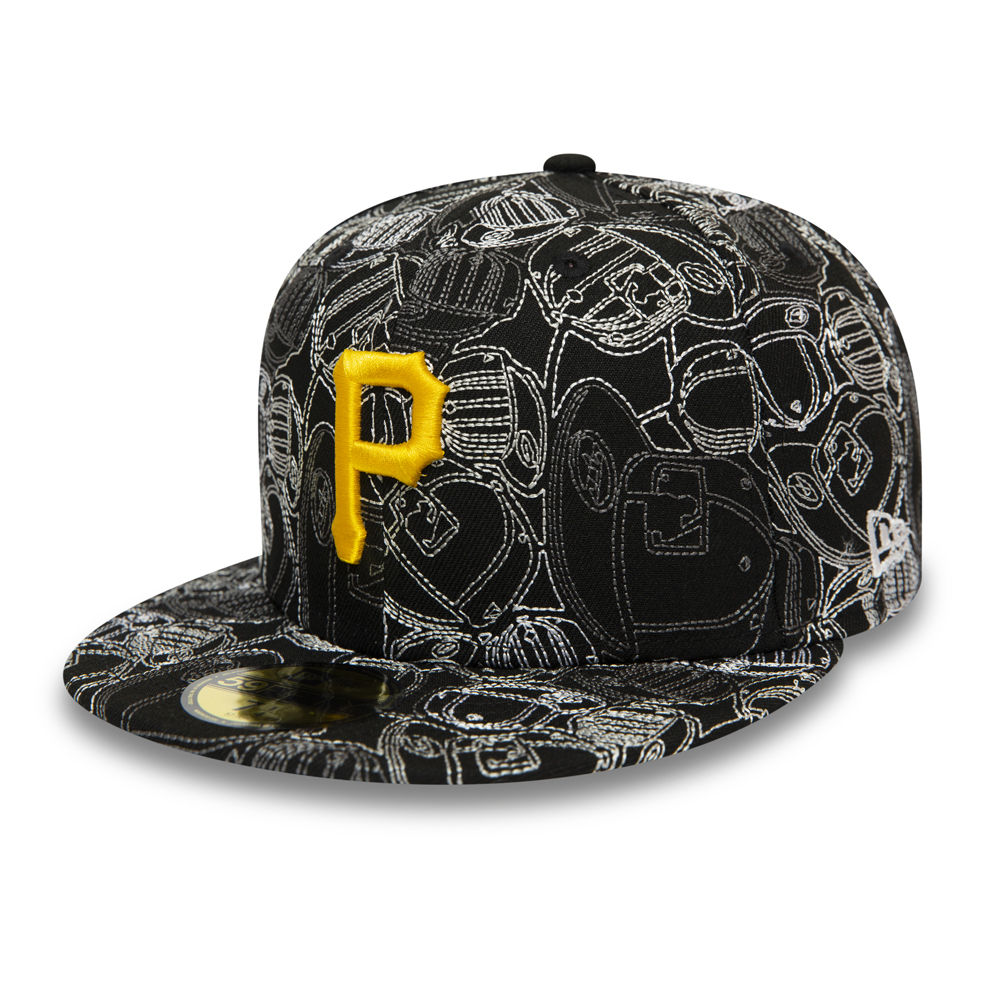 Pittsburgh Pirates 100 Year Cap Chaos 59FIFTY Cap