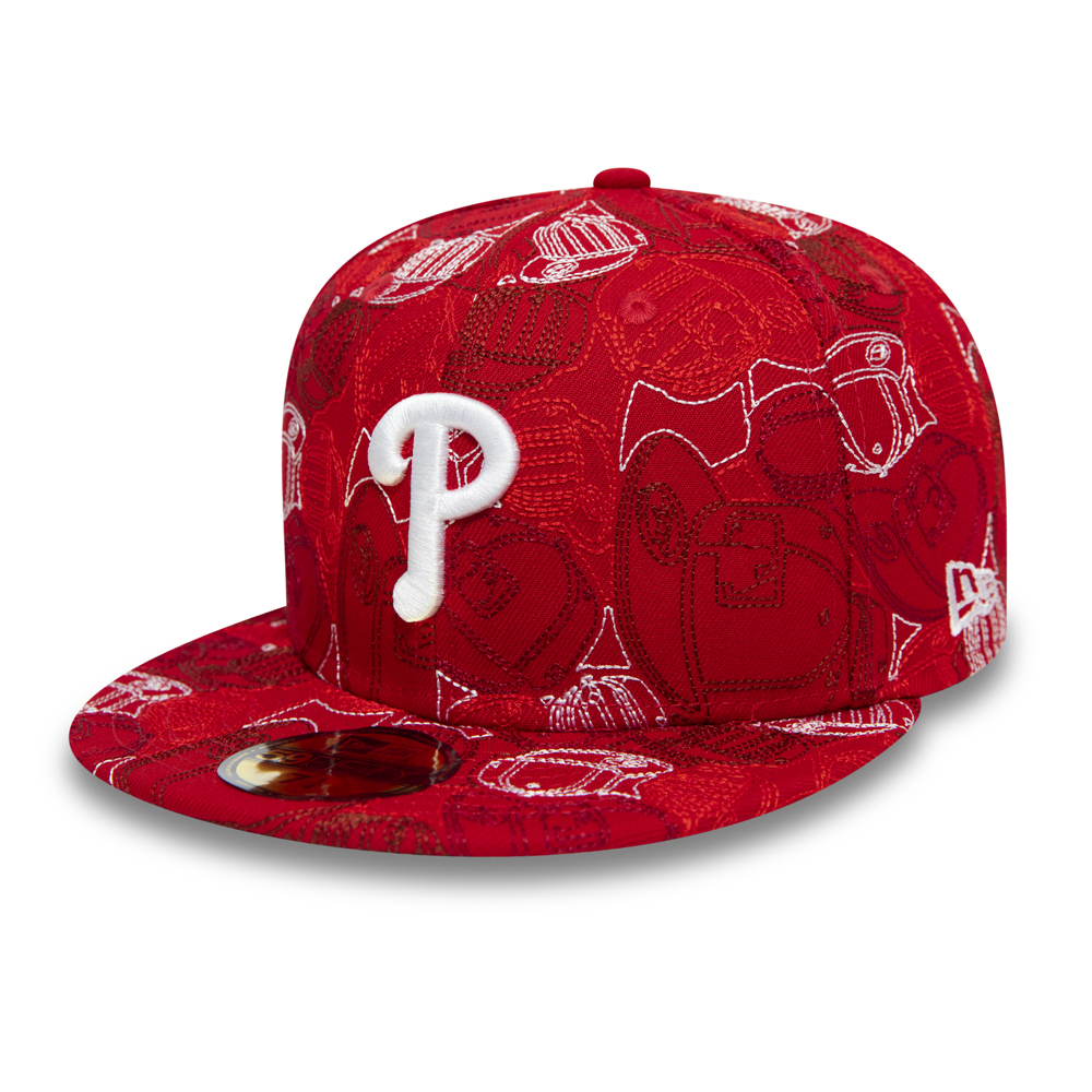 Philadelphia Phillies 100 Year Cap Chaos 59FIFTY Cap