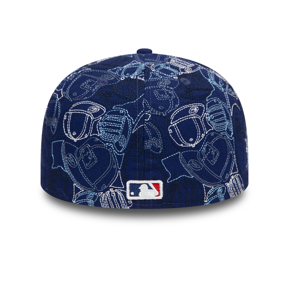 Los Angeles Dodgers 100 Year Cap Chaos 59FIFTY Cap