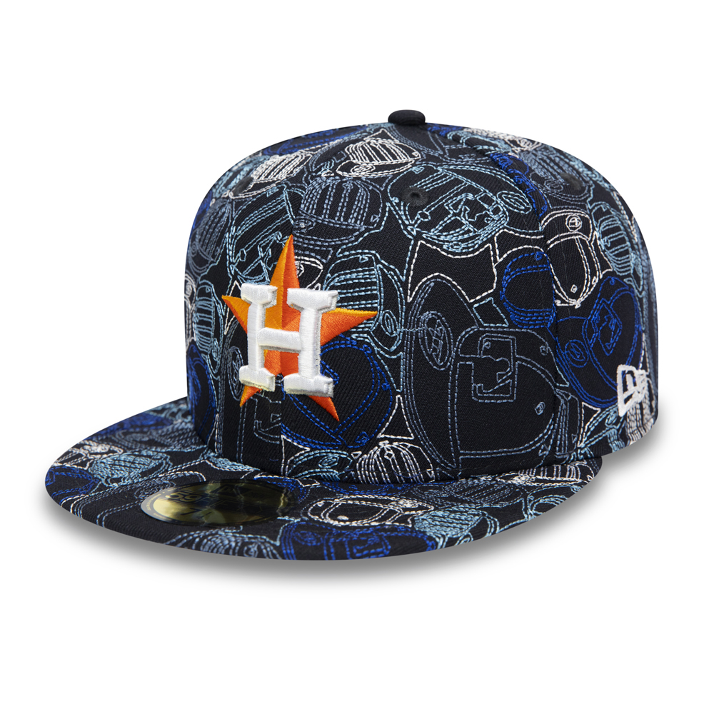Houston Astros 100 Year Cap Chaos 59FIFTY Cap