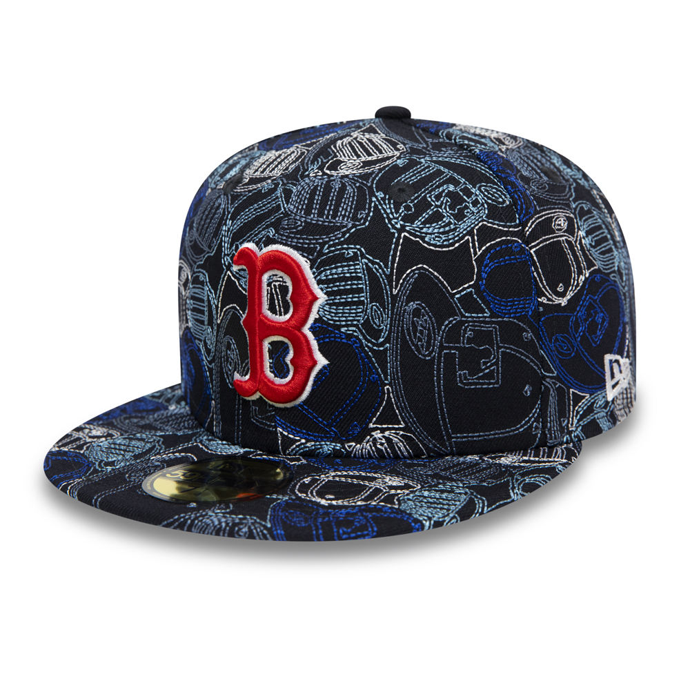 Boston Red Sox 100 Year Cap Chaos 59FIFTY Cap