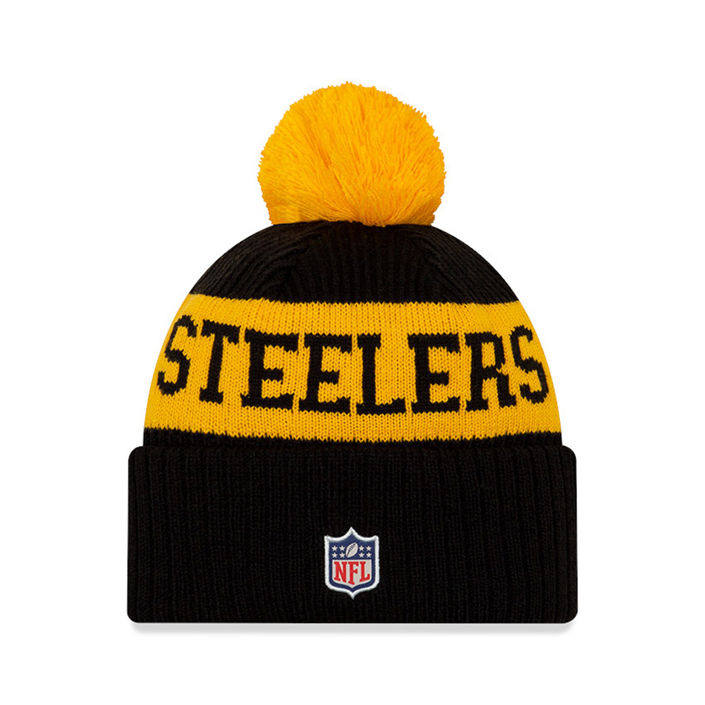 Pittsburgh Steelers On Field Black Beanie Hat
