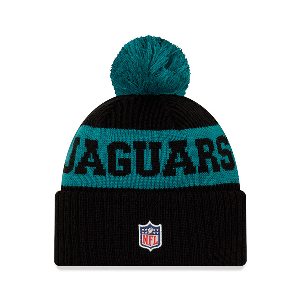 Jacksonville Jaguars On Field Black Beanie Hat