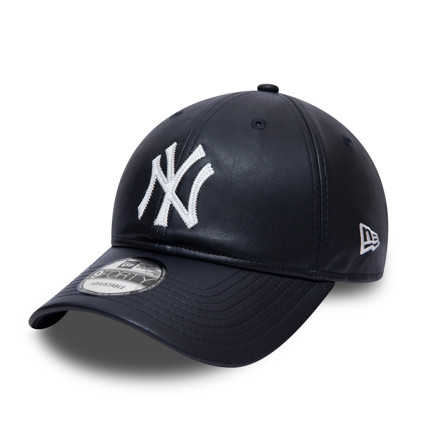 Official New Era New York Yankees Synthetic Leather Unstructured 9FORTY Cap  A11294_282
