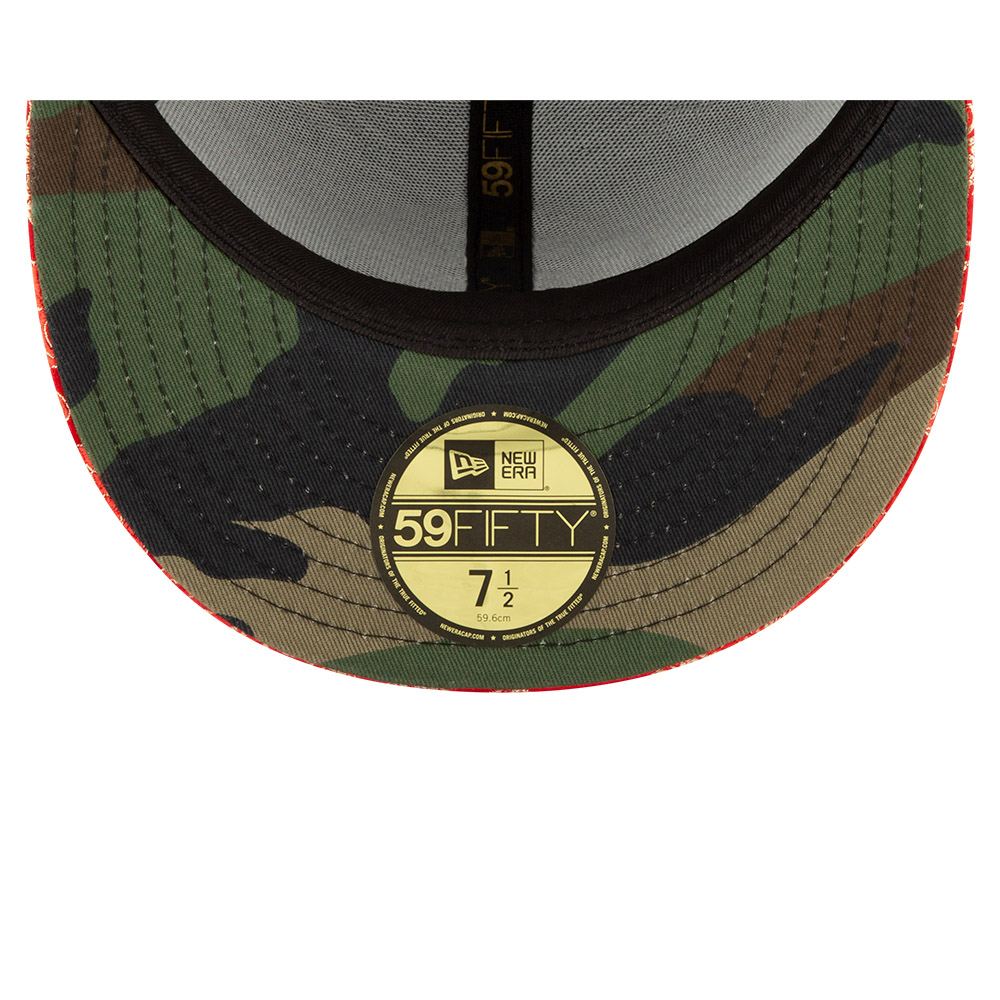 Los Angeles Lakers Dragon Camo 100 Years 59FIFTY Cap