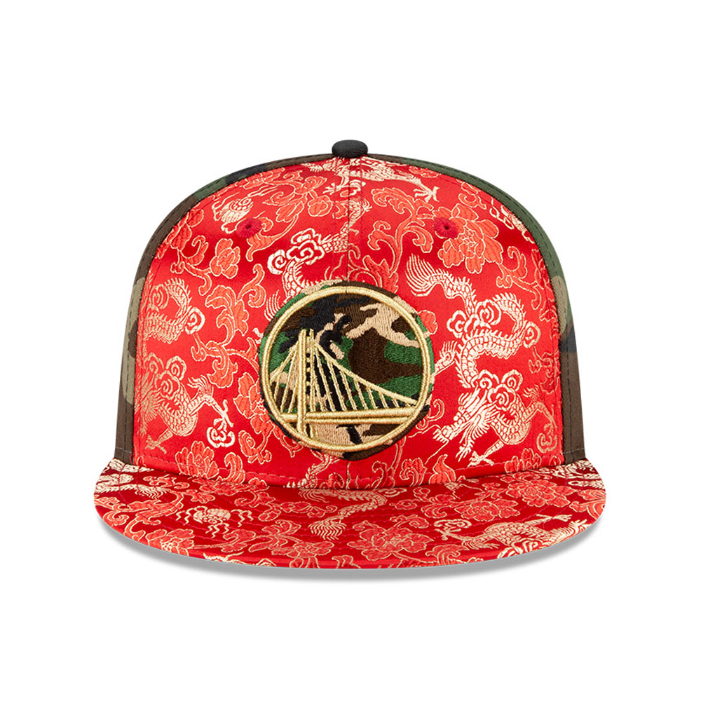 Golden State Warriors Dragon Camo 100 Years 59FIFTY Cap