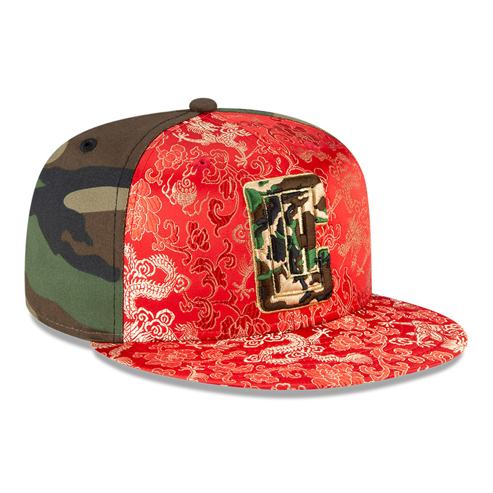 Los Angeles Clippers Dragon Camo 100 Years 59FIFTY Cap