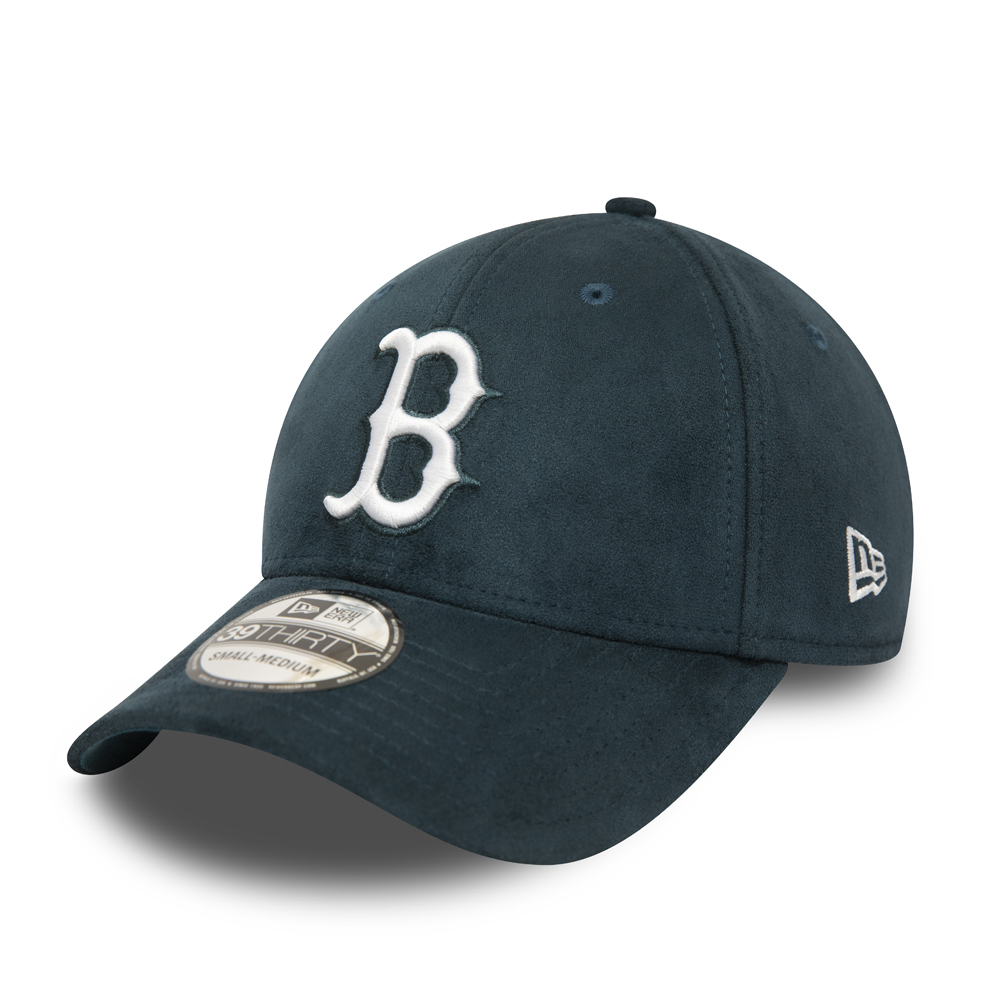 Boston Red Sox Suede Teal 39THIRTY Stretch Fit Cap