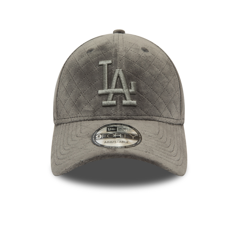 LA Dodgers Quilted Grey 9FORTY Cap