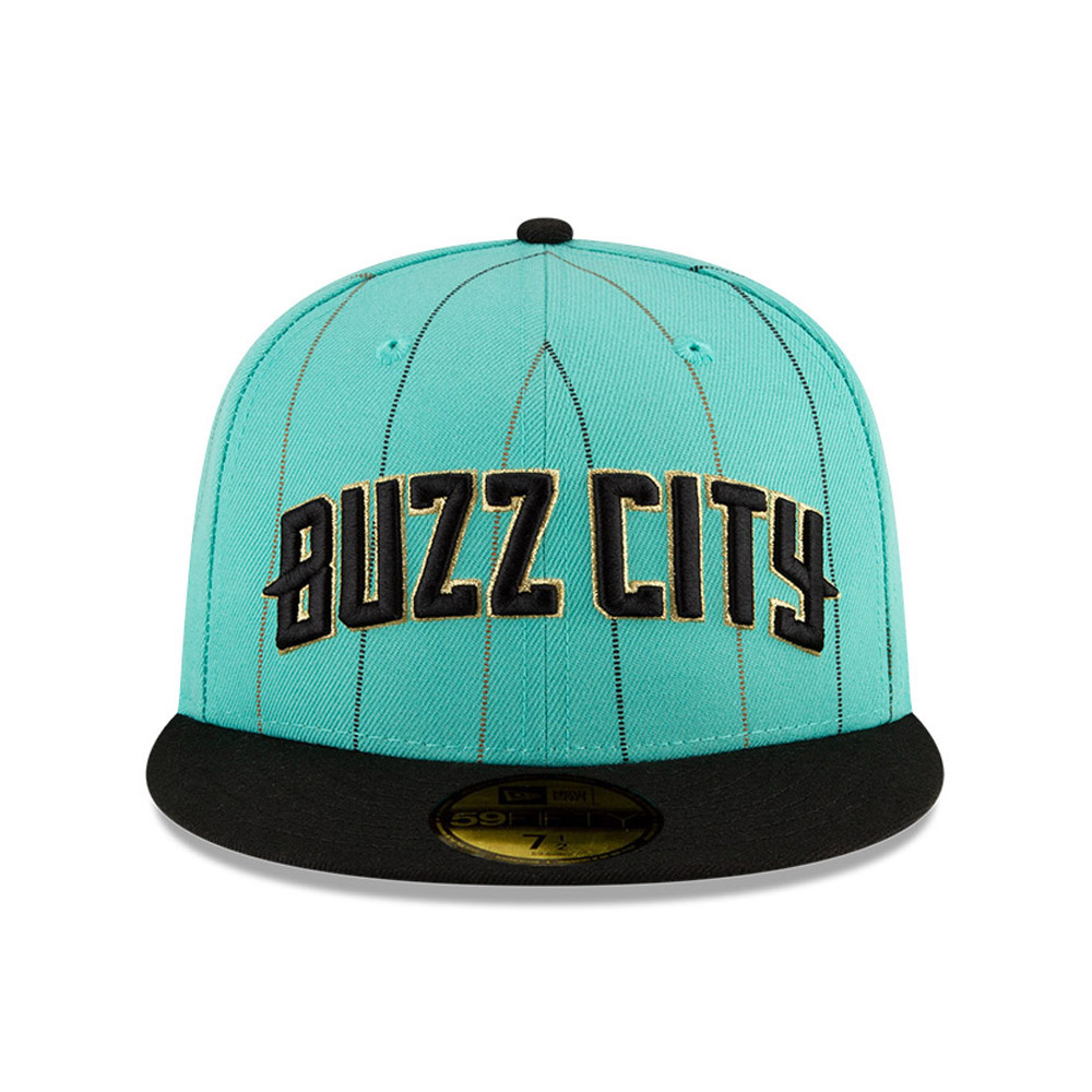 Charlotte Hornets NBA City Edition Teal 59FIFTY Cap