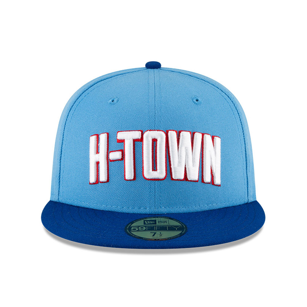 Houston Rockets NBA City Edition Blue 59FIFTY Cap