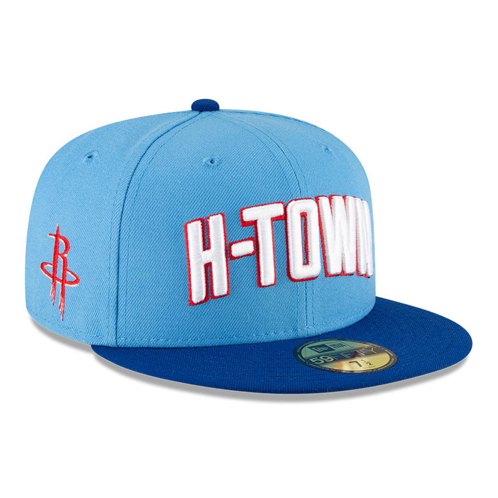 Houston Rockets NBA City Edition Blue 59FIFTY Cap