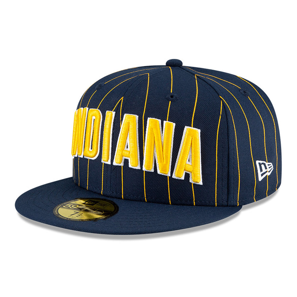 Indiana Pacers NBA City Edition Navy 59FIFTY Cap