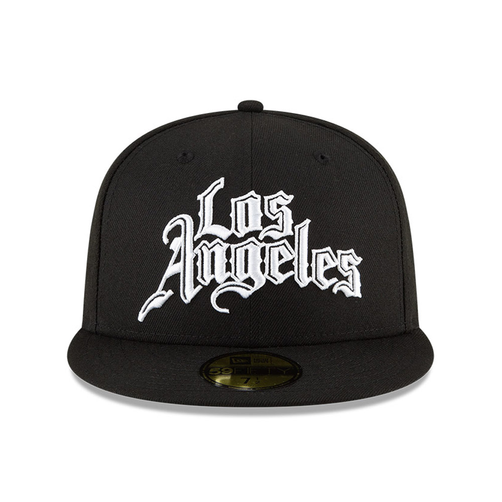 Los Angeles Clippers NBA City Edition Black 59FIFTY Cap