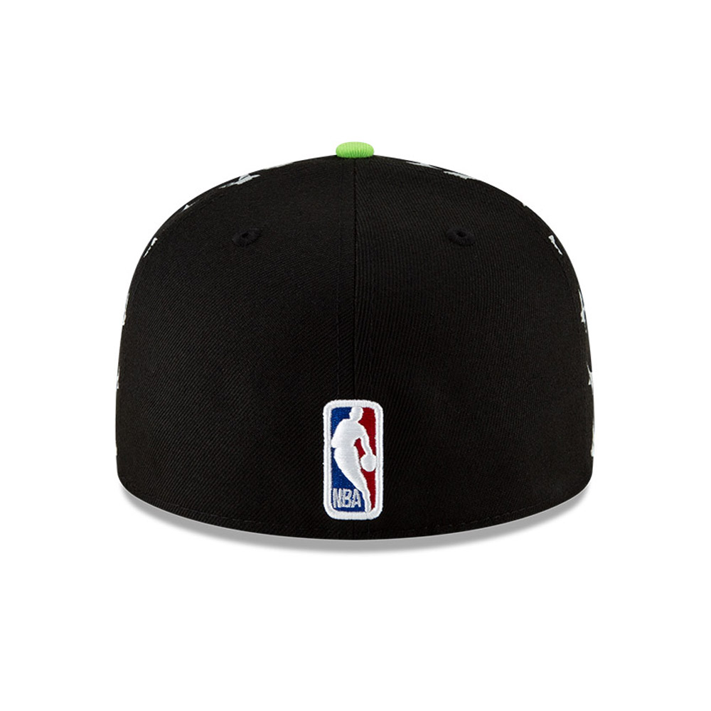 Minnesota Timberwolves NBA City Edition Black 59FIFTY Cap