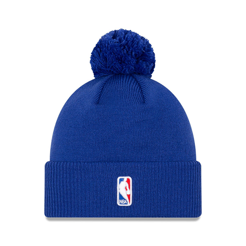 Detroit Pistons NBA City Edition Blue Beanie Hat