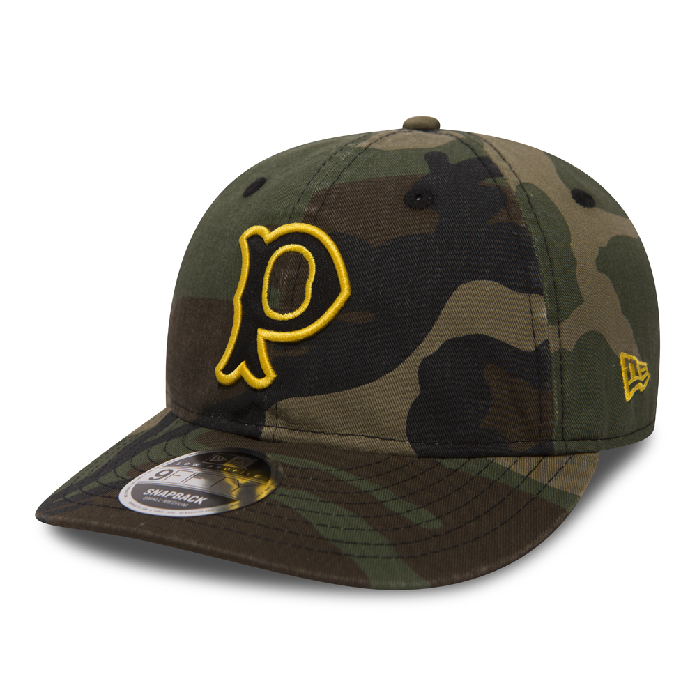 Pittsburgh Pirates MLB Patch Low Profile Camo 9FIFTY Snapback