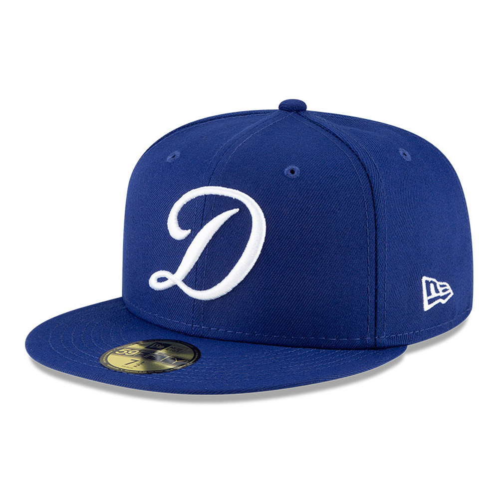 LA Dodgers MLB Ligature Blue 59FIFTY Cap