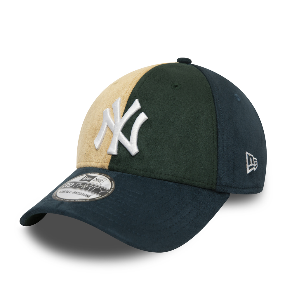 New York Yankees Suede Logo 39THIRTY Stretch Fit Cap
