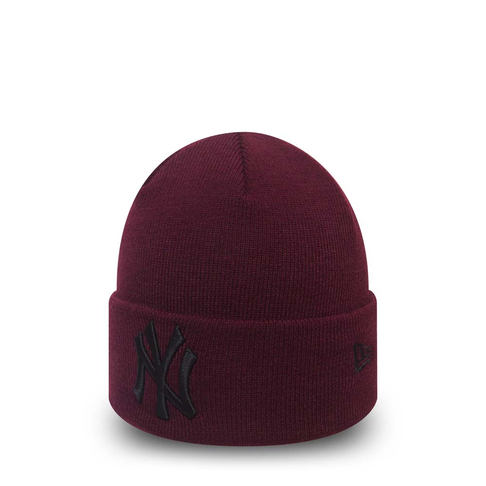 NY Yankees Seasonal Maroon Cuff Knit