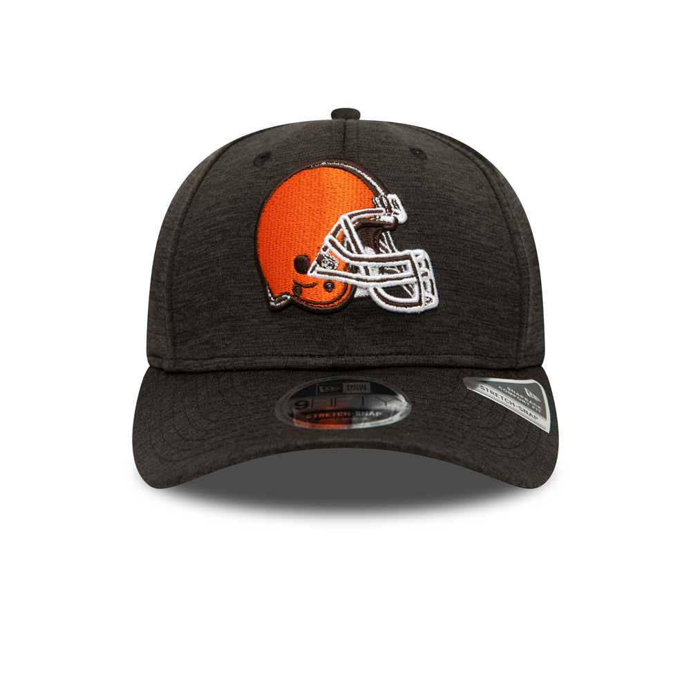Cleveland Browns Shadow Tech Black 9FIFTY Stretch Snap Cap