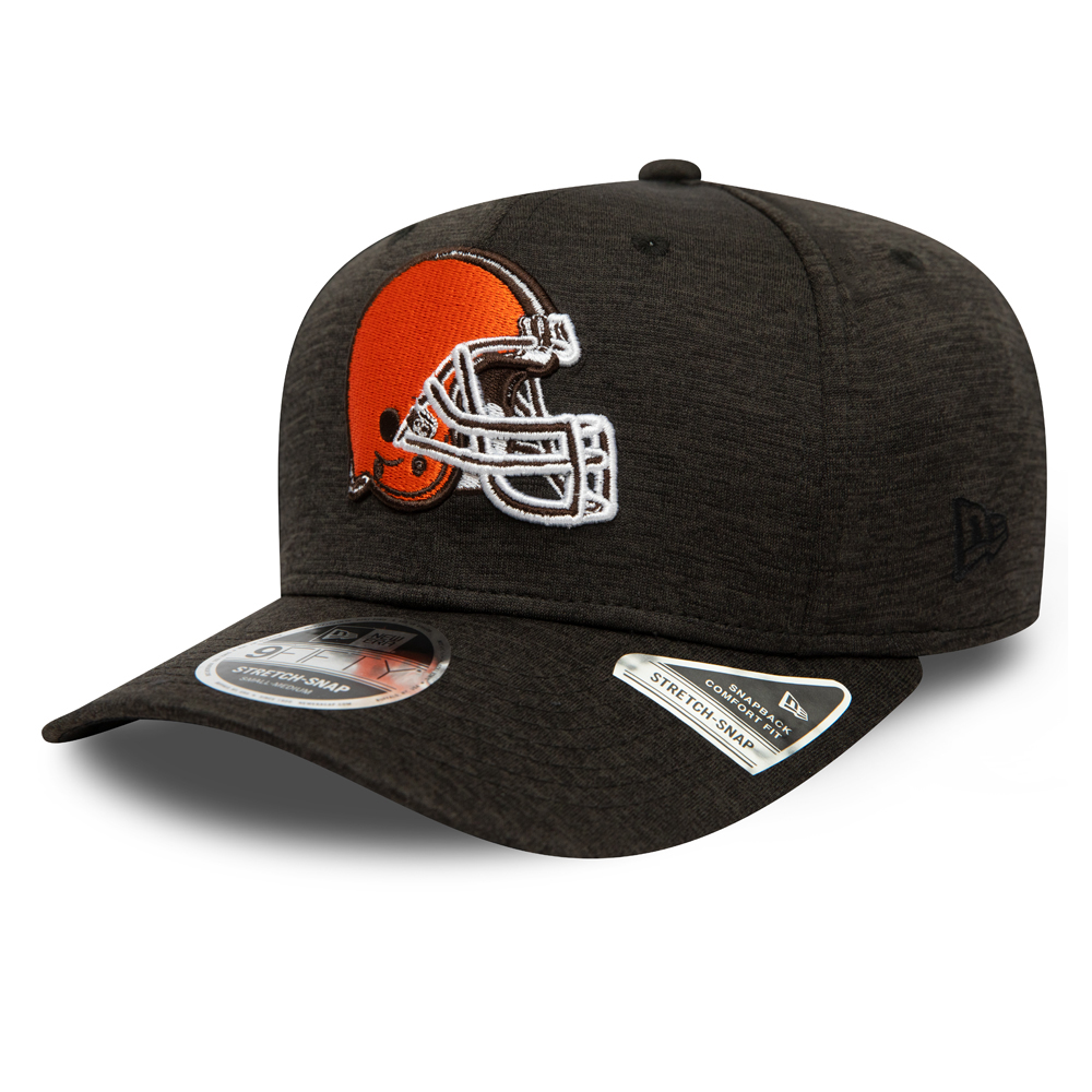 Cleveland Browns Shadow Tech Black 9FIFTY Stretch Snap Cap