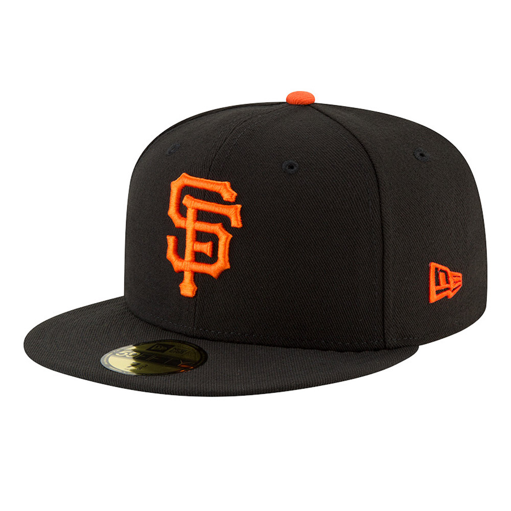 San Francisco Giants Authentic On Field Game Black 59FIFTY Fitted Cap