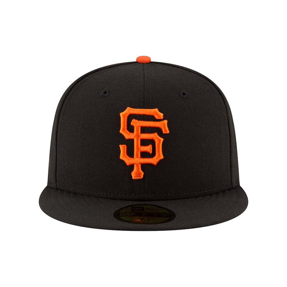 San Francisco Giants Authentic On Field Game Black 59FIFTY Cap