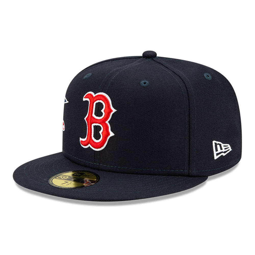Gorra oficial New Era Boston Red Sox MLB City Patch Azul Marino 59FIFTY Fitted