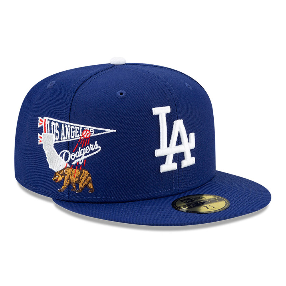 Gorra oficial New Era LA Dodgers MLB City Patch Azul 59FIFTY Fitted