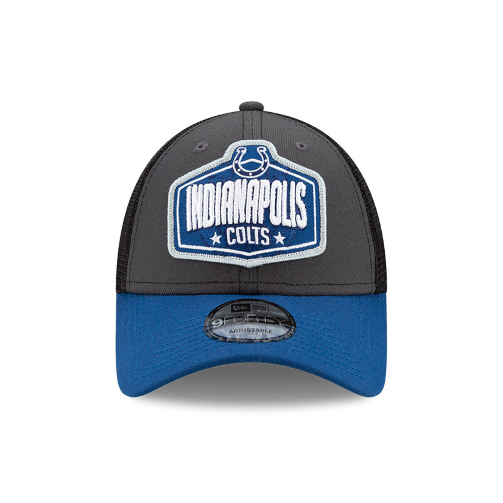 Indianapolis Colts NFL Draft Grey 9FORTY Cap