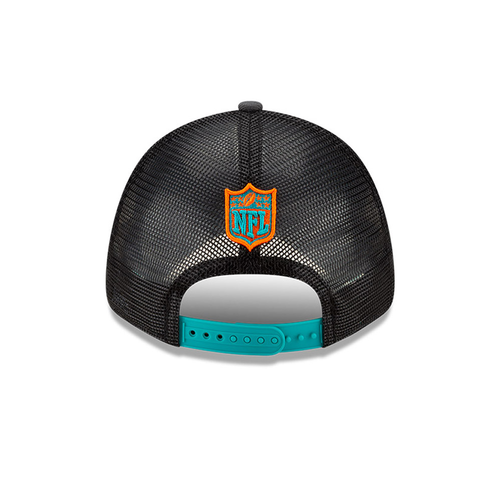 Miami Dolphins NFL Draft Grey 9FORTY Cap