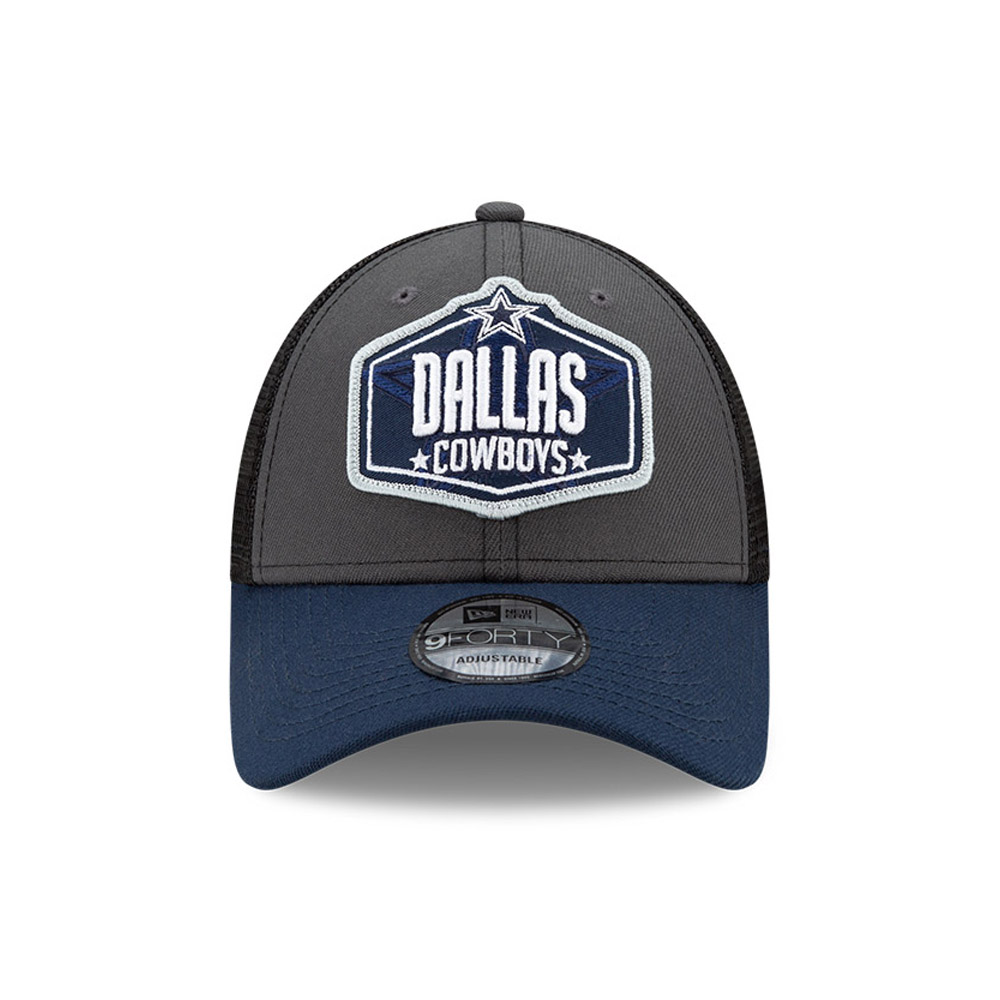 Dallas Cowboys NFL Draft Grey 9FORTY Cap