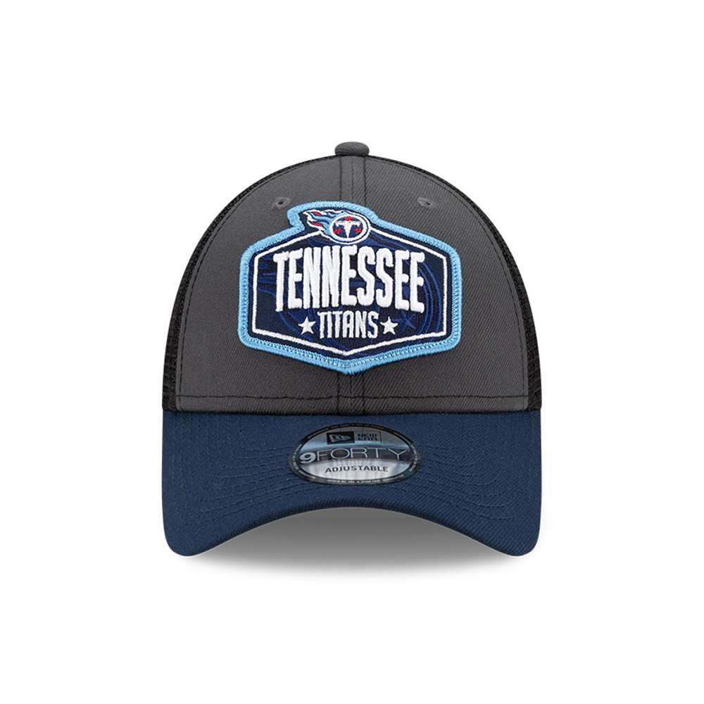 Tennessee Titans NFL Draft Grey 9FORTY Cap
