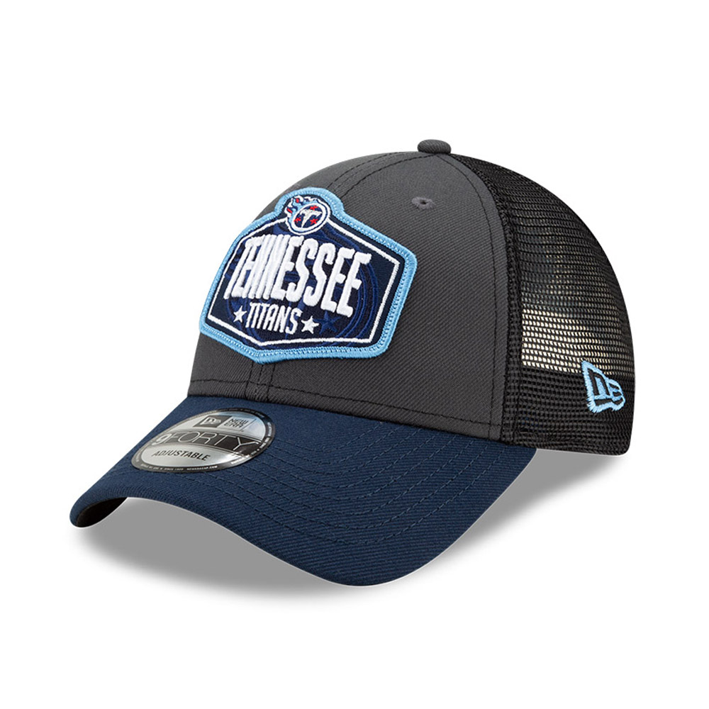 Tennessee Titans NFL Draft Grey 9FORTY Cap