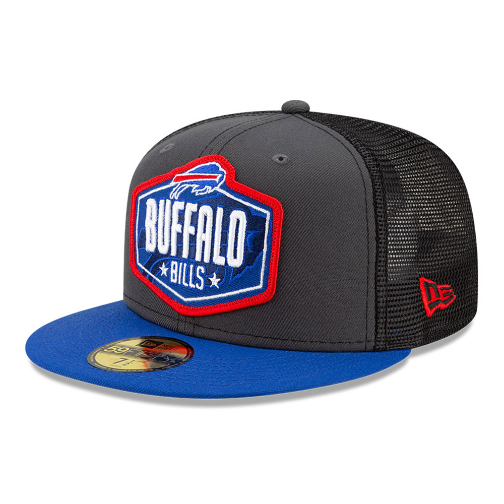 Buffalo Bills NFL Draft Grey 59FIFTY Cap