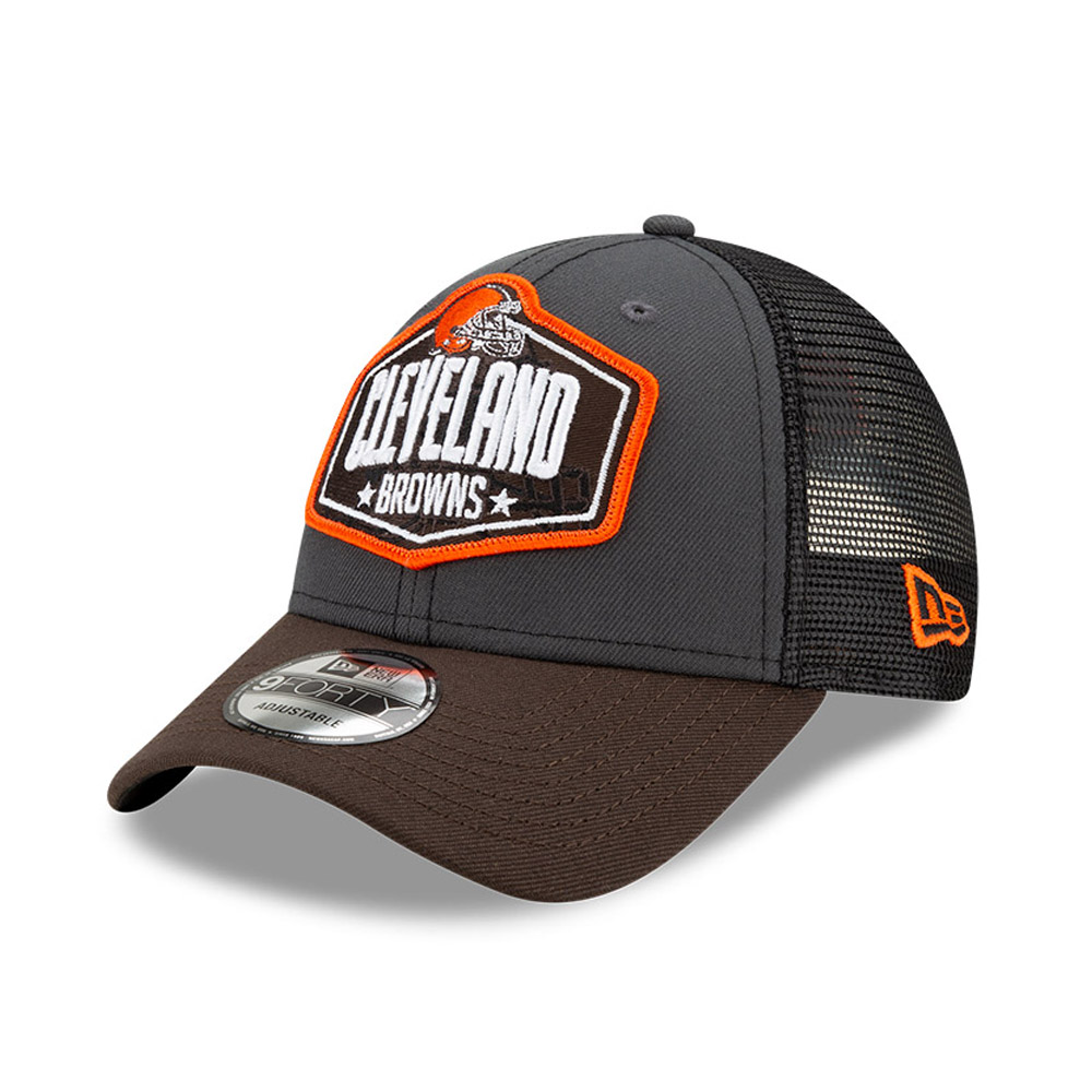 Cleveland Browns NFL Draft Grey 9FORTY Cap