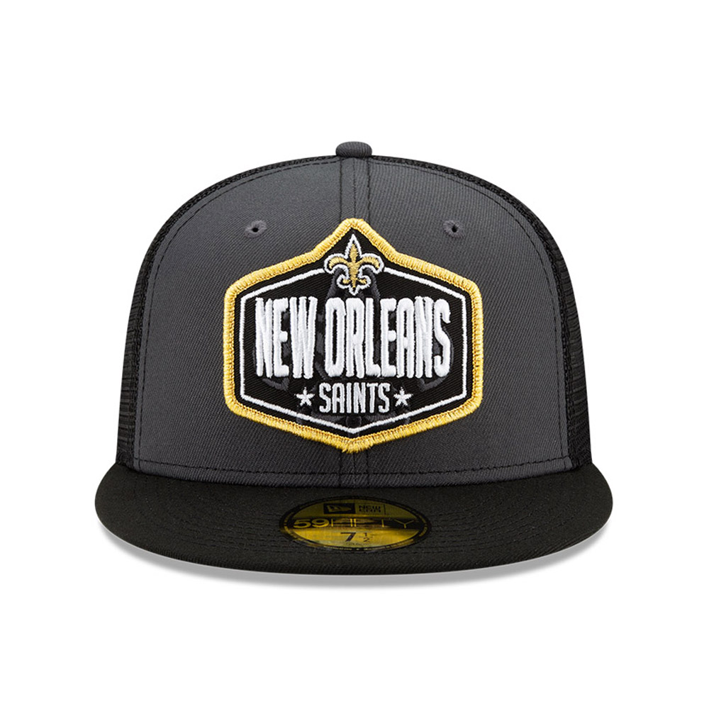 New Orleans Saints NFL Draft Grey 59FIFTY Cap
