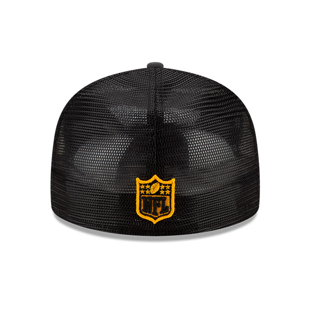 Pittsburgh Steelers NFL Draft Grey 59FIFTY Cap
