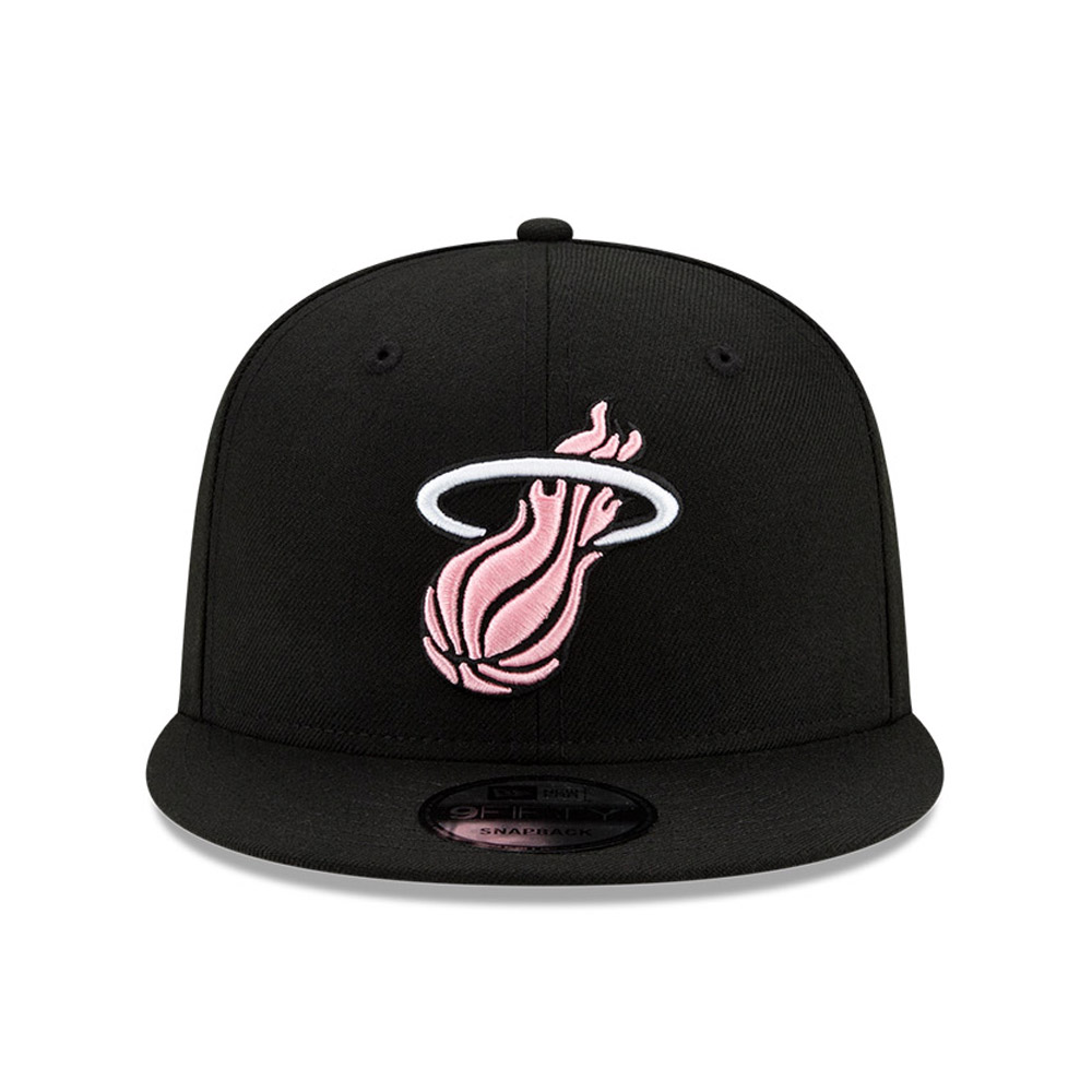 Miami Heat NBA Paisley Black 9FIFTY Cap
