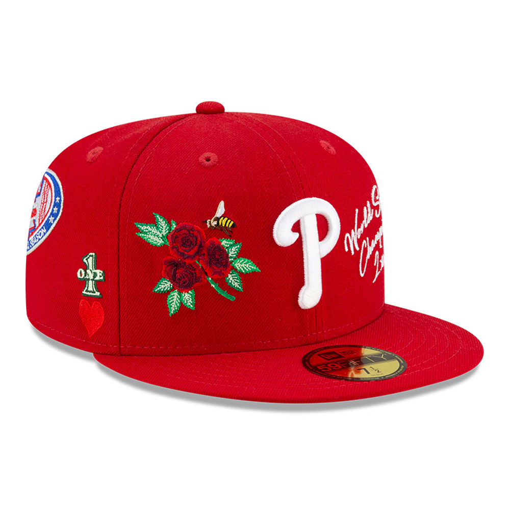 Philadelphia Phillies MLB Icon Red 59FIFTY Gorra